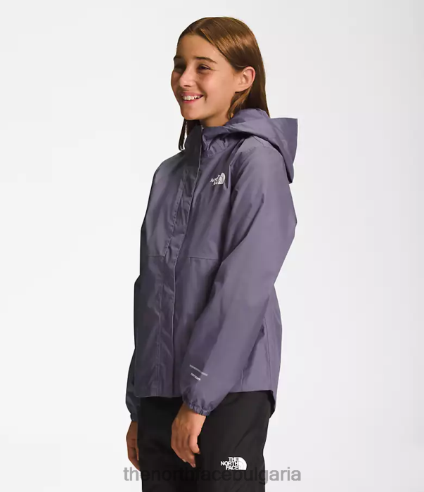 облекло The North Face дъждовно яке antora лунен шисти деца 40DF0760