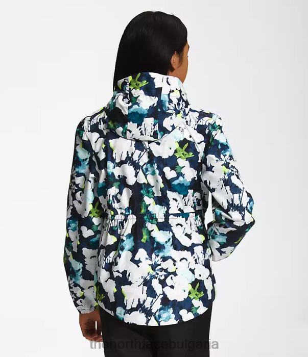 облекло The North Face дъждовно яке antora summit navy abstrct print деца 40DF0758