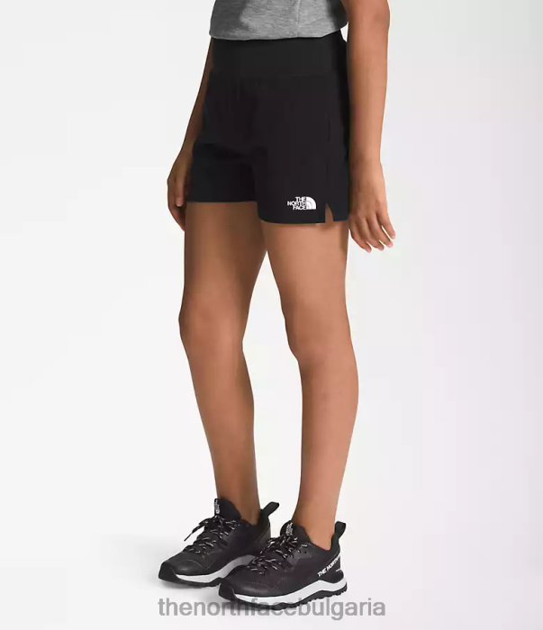 облекло The North Face на пътека шорти tnf черно деца 40DF070