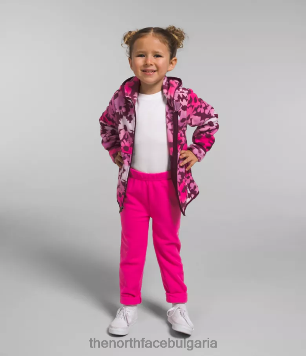 облекло The North Face ледникови панталони г-н. розово деца 40DF01063