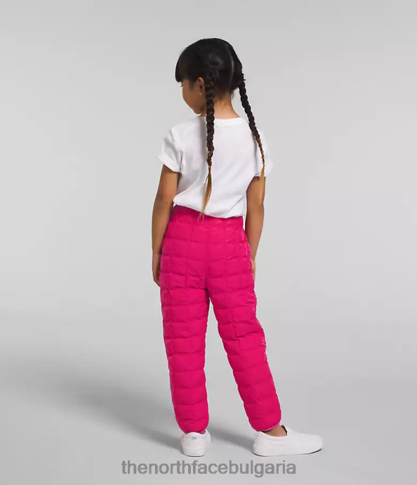облекло The North Face реверсивни термоболни панталони г-н. розово деца 40DF01189