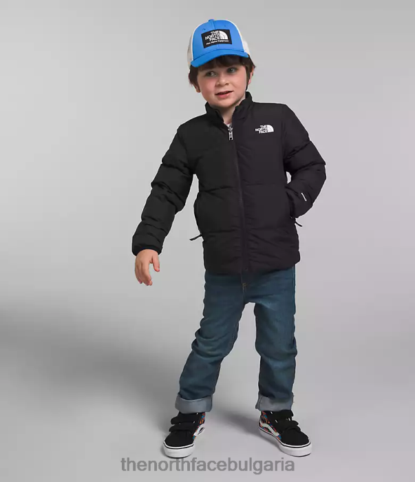 облекло The North Face триклимат на север надолу tnf черно деца 40DF0585