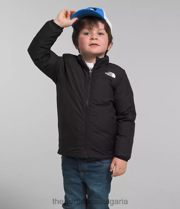 облекло The North Face триклимат на север надолу tnf черно деца 40DF0585