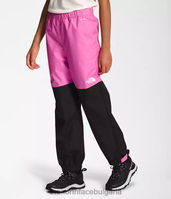облекло The North Face антора панталони за дъжд супер розово деца 40DF0270