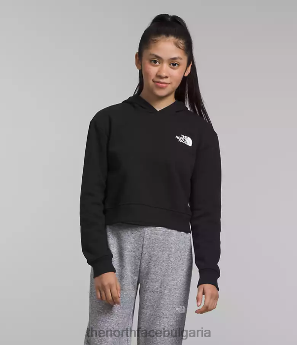 облекло The North Face пуловер с качулка от полар tnf черно деца 40DF0266