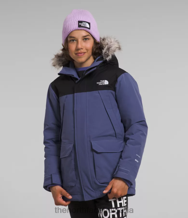 облекло The North Face парка mcmurdo пещерно синьо деца 40DF0463