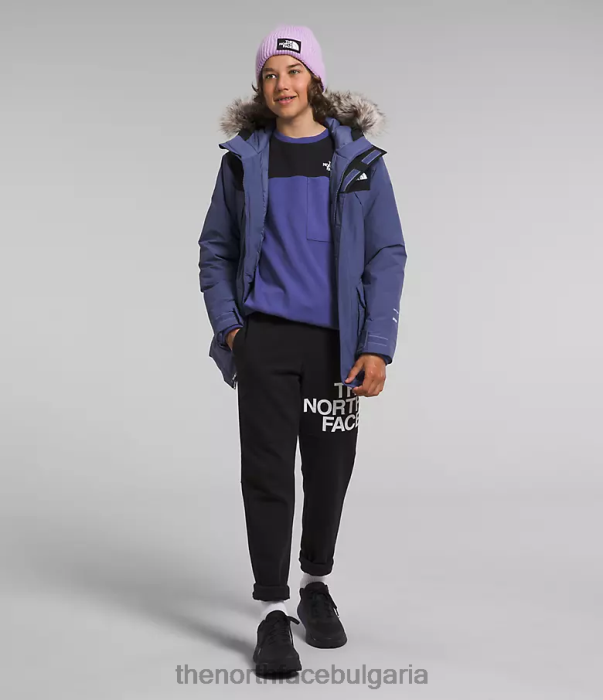 облекло The North Face парка mcmurdo пещерно синьо деца 40DF0463