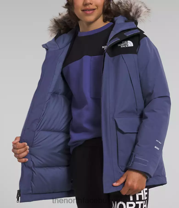 облекло The North Face парка mcmurdo пещерно синьо деца 40DF0463