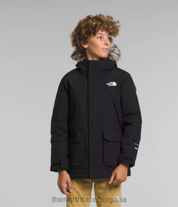 облекло The North Face парка mcmurdo tnf черно деца 40DF0462