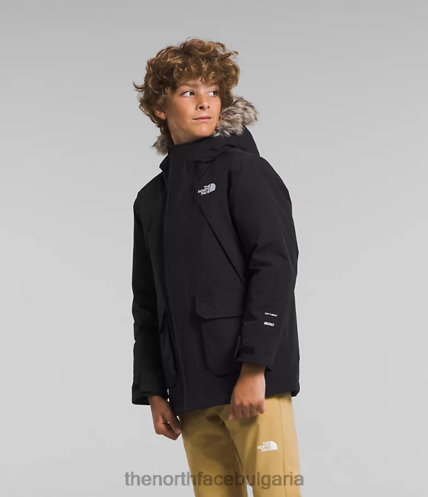 облекло The North Face парка mcmurdo tnf черно деца 40DF0462