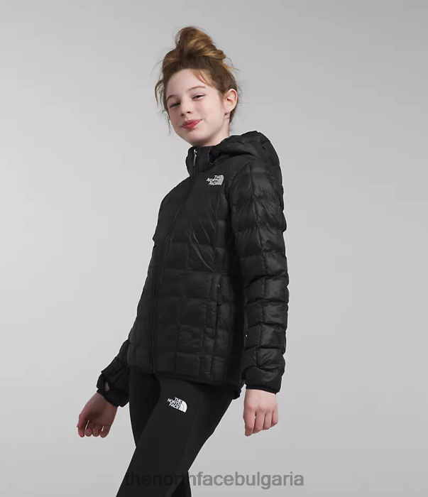 облекло The North Face термоболно яке с качулка tnf черно деца 40DF0181
