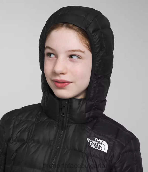 облекло The North Face термоболно яке с качулка tnf черно деца 40DF0181