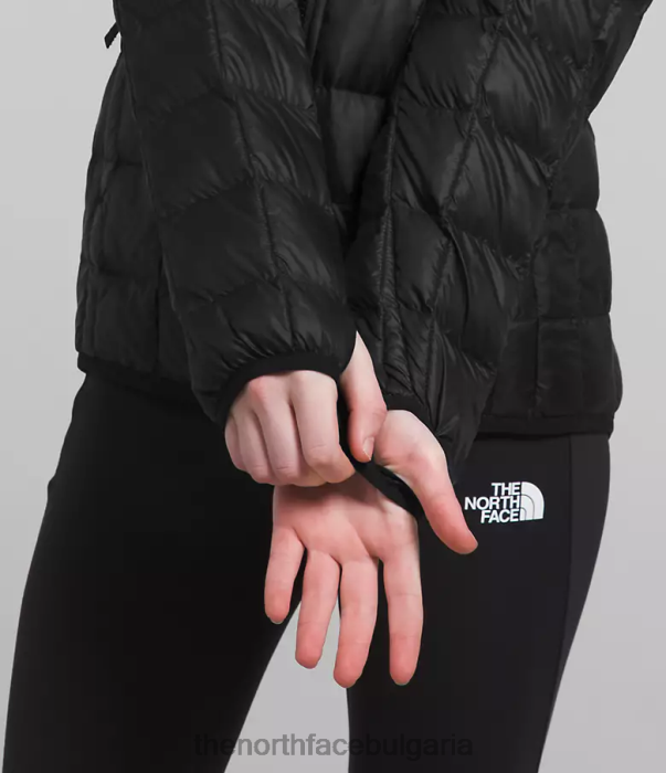 облекло The North Face термоболно яке с качулка tnf черно деца 40DF0181