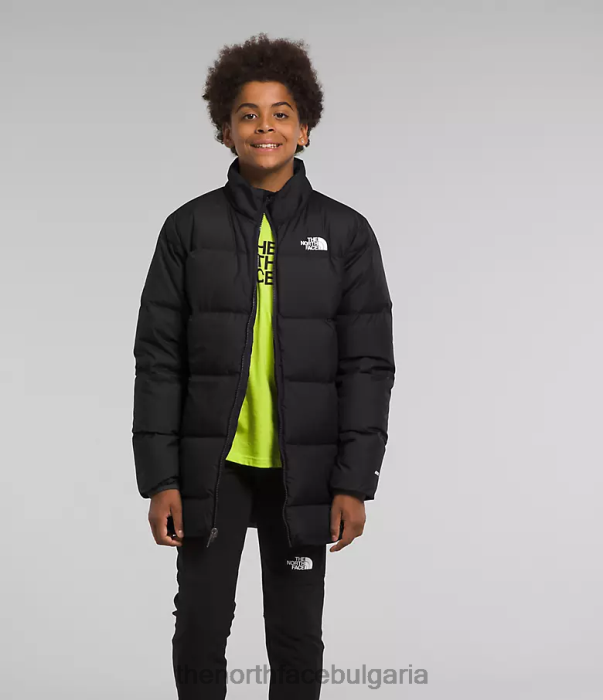 облекло The North Face триклимат на север надолу tnf черно деца 40DF0341