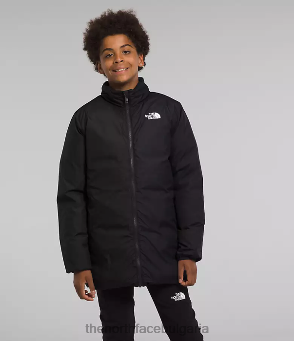 облекло The North Face триклимат на север надолу tnf черно деца 40DF0341