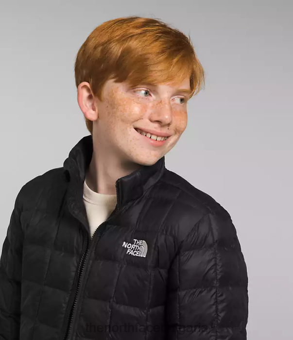 облекло The North Face термоболно яке с качулка tnf черно деца 40DF0633