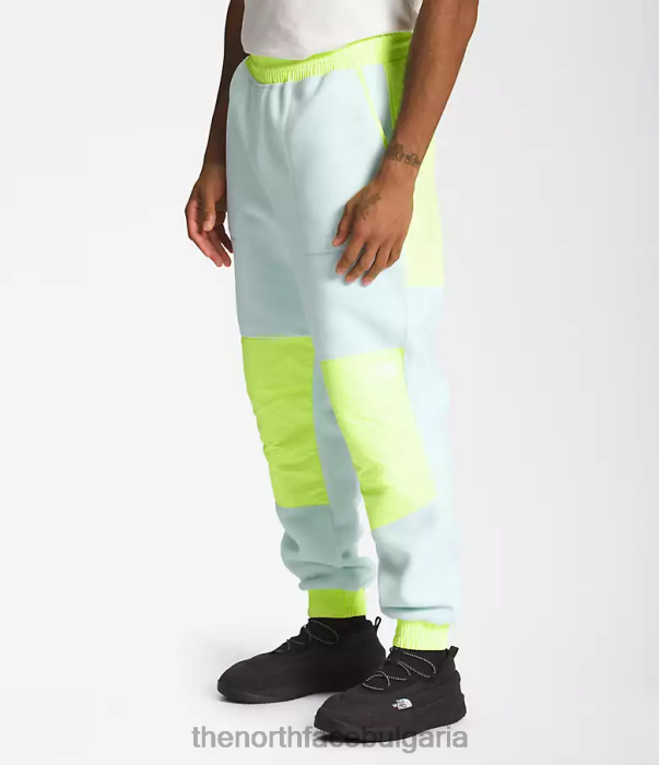 облекло The North Face денали панталони оберлихт синьо/led жълто мъже 40DF0879