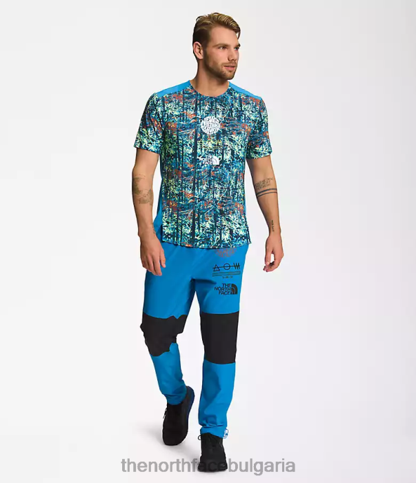 облекло The North Face трейлъри okt джогинг супер звуково синьо/tnf черно мъже 40DF0217