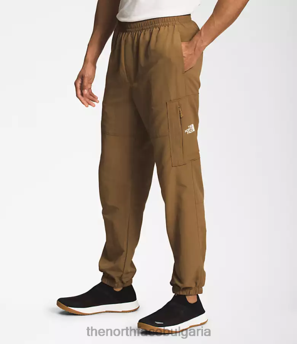 облекло The North Face tnf найлонови лесни панталони полезно кафяво мъже 40DF0493