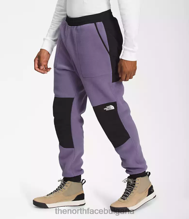 облекло The North Face денали панталони лунен шисти/tnf черен мъже 40DF0880