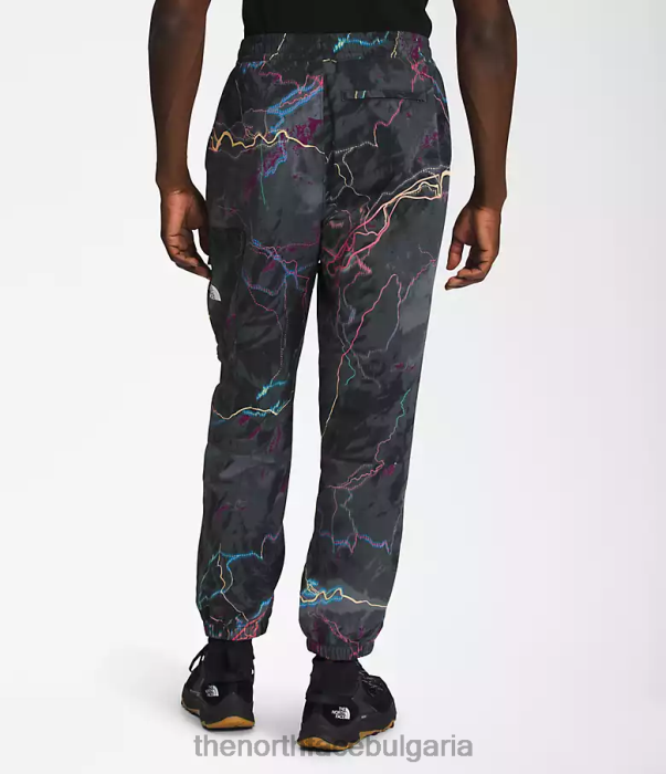 облекло The North Face tnf найлонови лесни панталони tnf черна следа светещ печат мъже 40DF0487