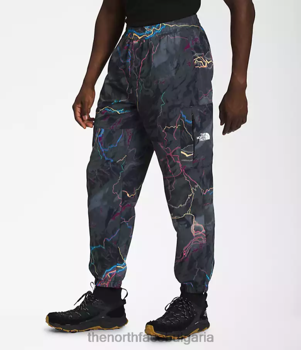 облекло The North Face tnf найлонови лесни панталони tnf черна следа светещ печат мъже 40DF0487