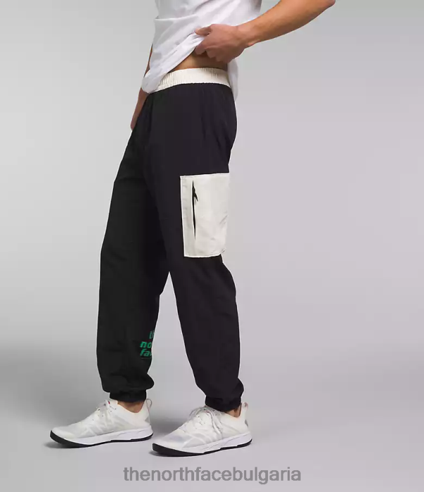 облекло The North Face tnf найлонови лесни панталони tnf черно/гардения бяла мъже 40DF0489