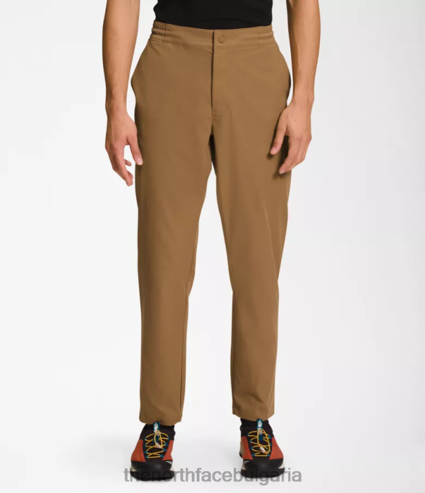 облекло The North Face стандартни стеснени панталони полезно кафяво мъже 40DF01215