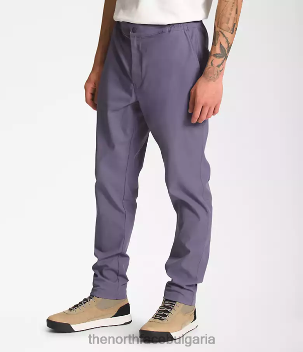 облекло The North Face стандартни стеснени панталони лунен шисти мъже 40DF01216