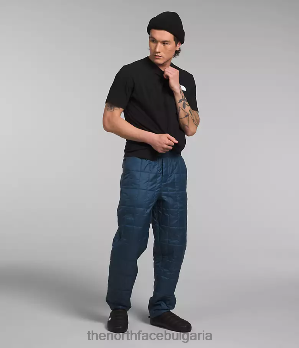 облекло The North Face кръгли панталони сенчесто синьо мъже 40DF0884