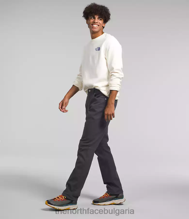 облекло The North Face полски панталон с 5 джоба асфалтово сиво мъже 40DF0128