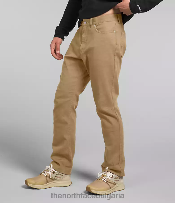 облекло The North Face полски панталон с 5 джоба камък каки мъже 40DF0129