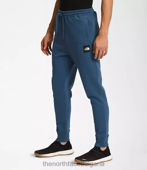 облекло The North Face бокс nse джогинг сенчесто синьо/tnf черно мъже 40DF01039