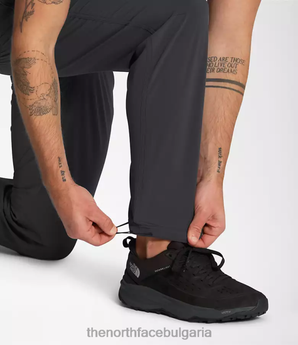 облекло The North Face панталони paramount pro асфалтово сиво мъже 40DF028