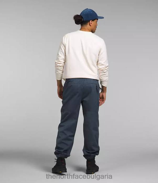 облекло The North Face gtx планински панталон деним синьо/tnf черно мъже 40DF01299