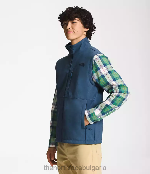облекло The North Face апекс бионична жилетка сенчест син пирен мъже 40DF0200
