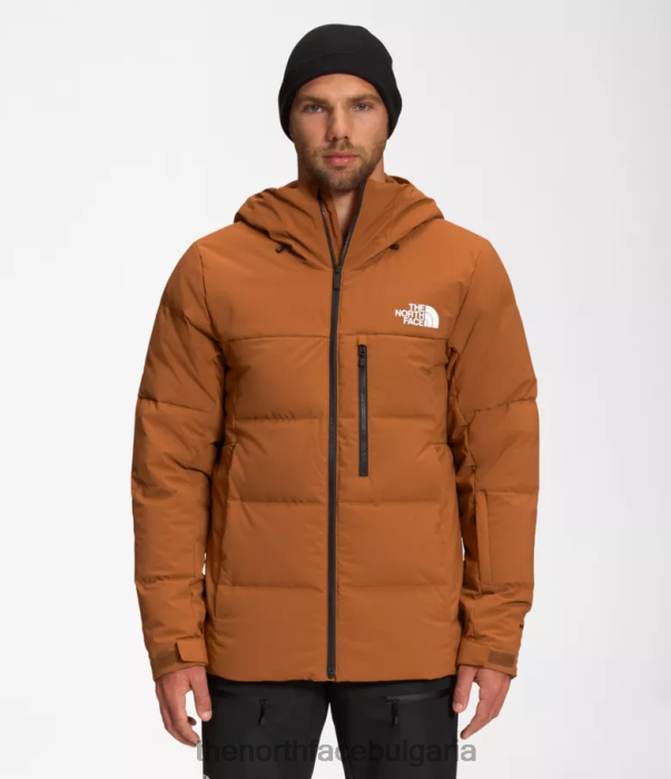 облекло The North Face пухено яке corefire кожено кафяво мъже 40DF01035