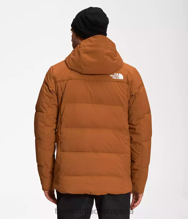облекло The North Face пухено яке corefire кожено кафяво мъже 40DF01035