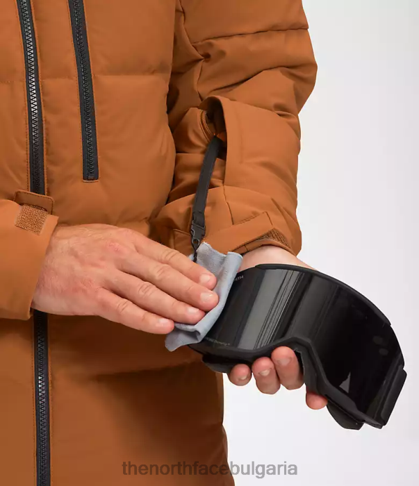 облекло The North Face пухено яке corefire кожено кафяво мъже 40DF01035
