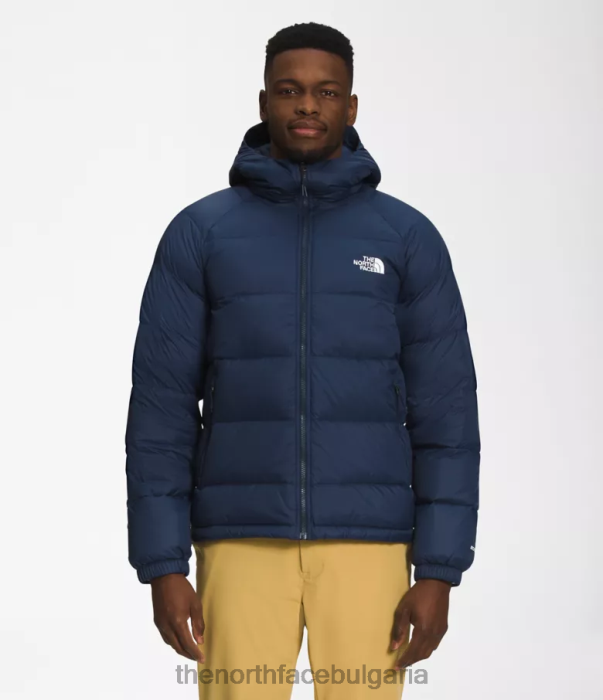 облекло The North Face пухена качулка от хидраналит среща на върха флот мъже 40DF0640