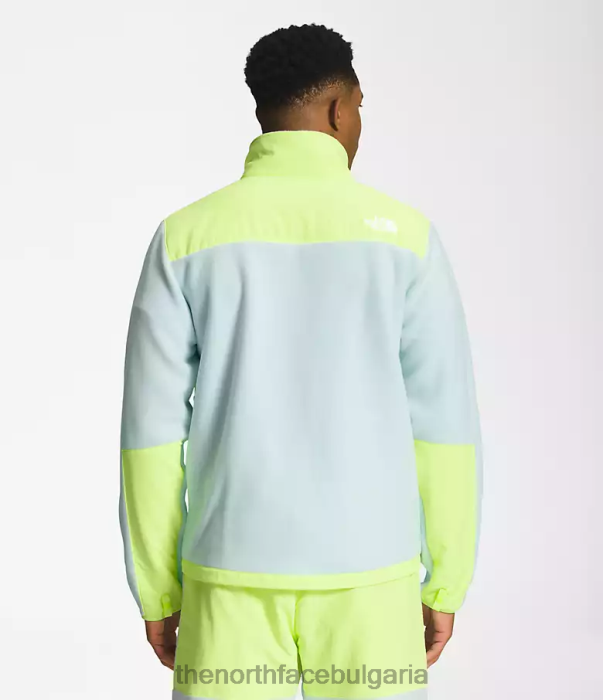 облекло The North Face яке денали оберлихт синьо/led жълто мъже 40DF0196