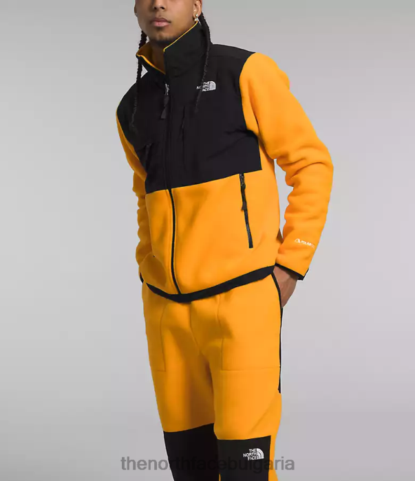 облекло The North Face яке денали summit gold/tnf black мъже 40DF0193