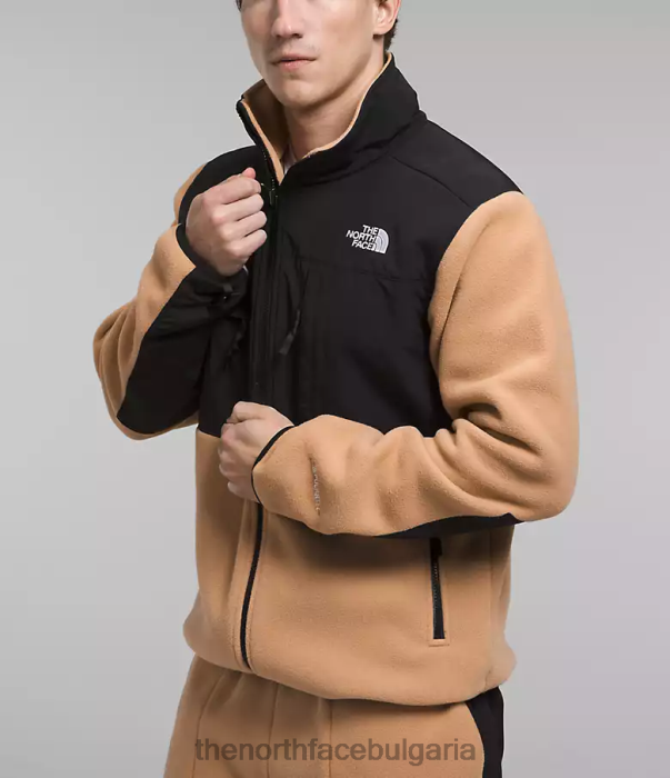 облекло The North Face яке денали бадемово масло/tnf черен мъже 40DF0194