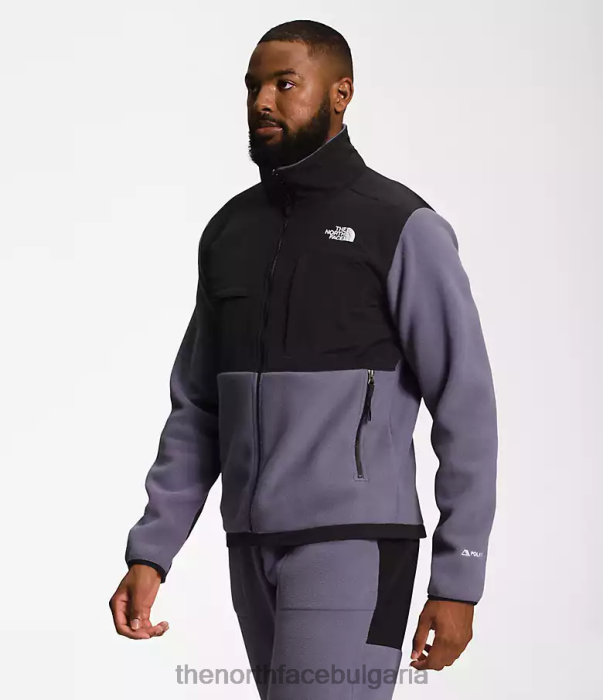 облекло The North Face яке денали лунен шисти/tnf черен мъже 40DF0199