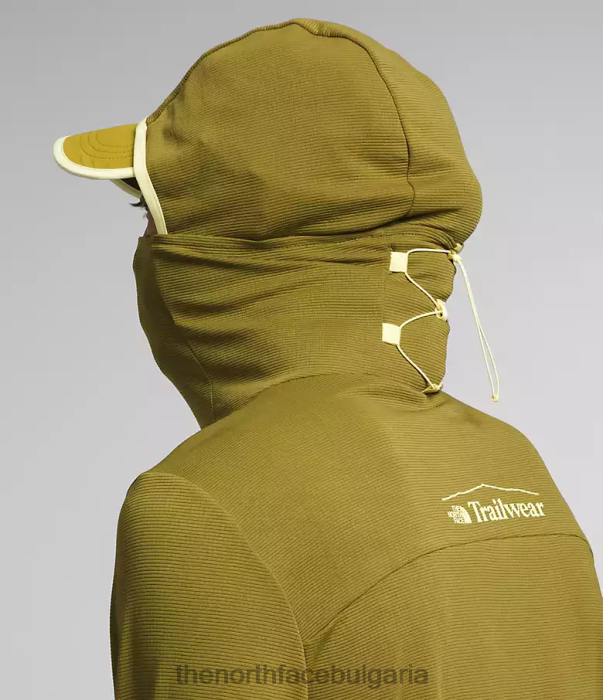 облекло The North Face суичър с качулка cerro alto серен мъх мъже 40DF0550