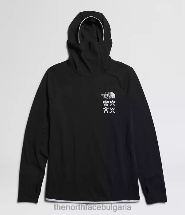 облекло The North Face суичър с качулка cerro alto tnf черно мъже 40DF0549