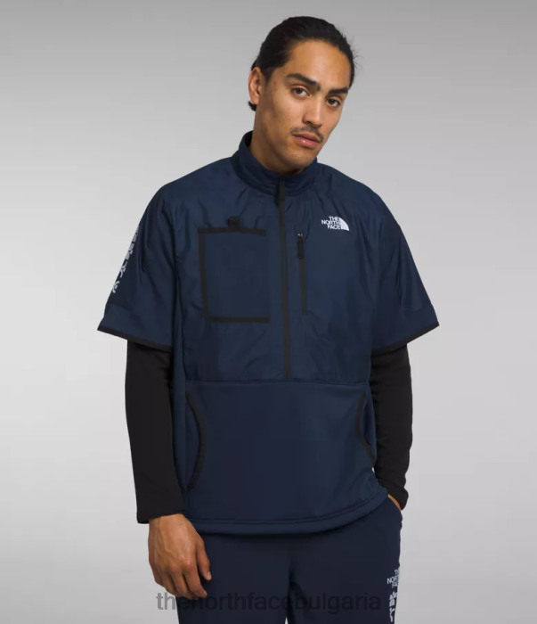 облекло The North Face зимна топла горна риза за пътеки summit navy/tnf black мъже 40DF0606