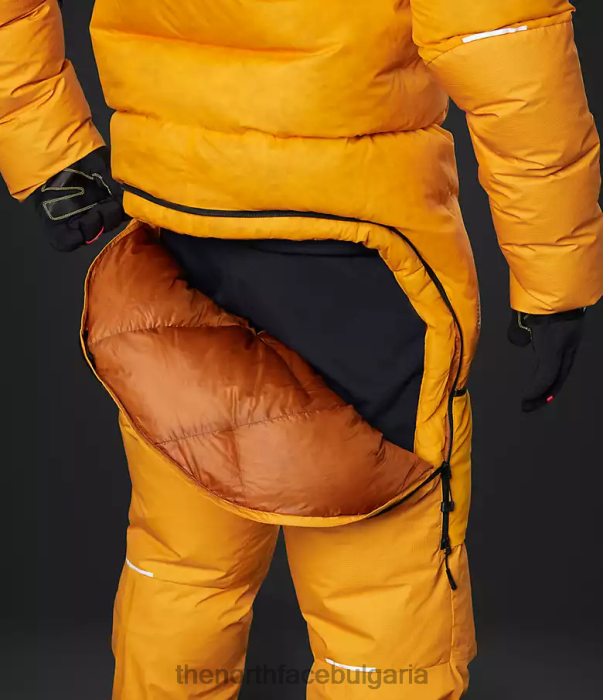 облекло The North Face хималайски костюм злато на върха мъже 40DF0869