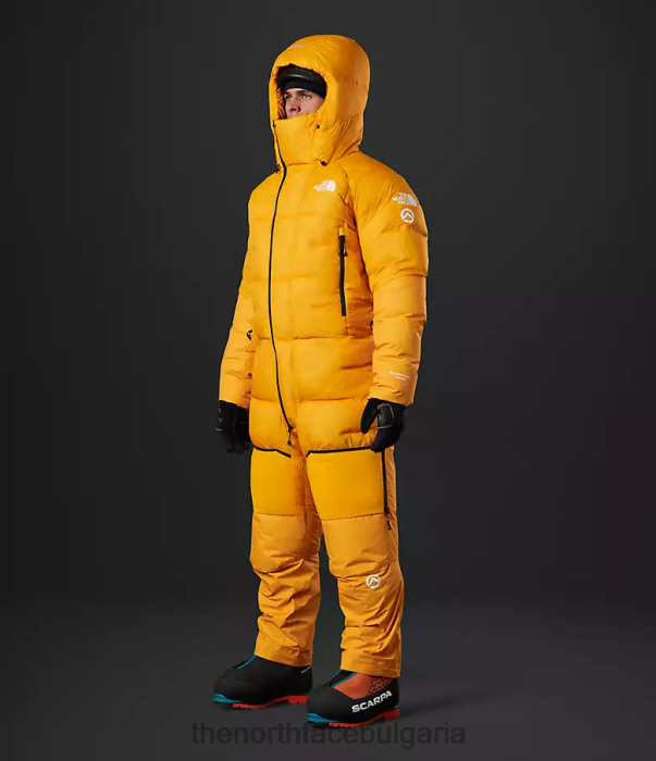 облекло The North Face хималайски костюм злато на върха мъже 40DF0869