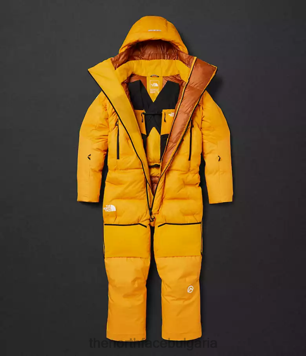 облекло The North Face хималайски костюм злато на върха мъже 40DF0869